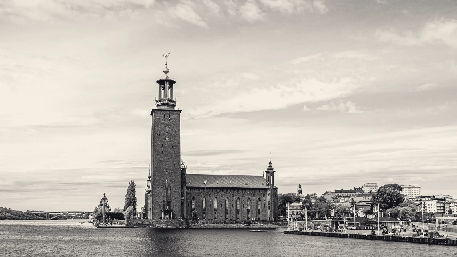 Byggnad i centrala Stockholm